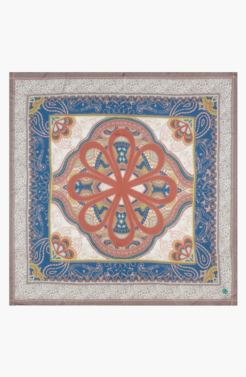 The H&H Paisley | Signature Silk Square Headscarf