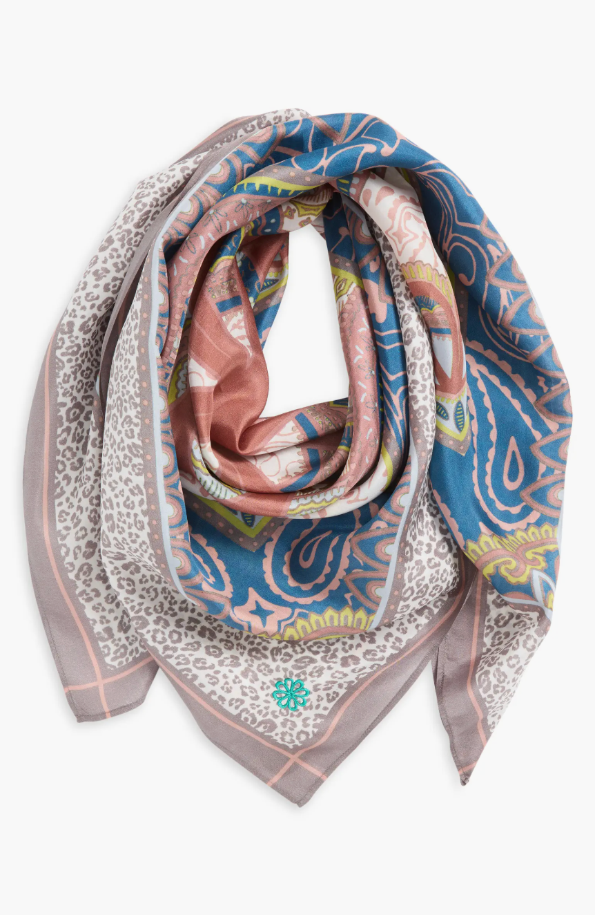 The H&H Paisley | Signature Silk Square Headscarf