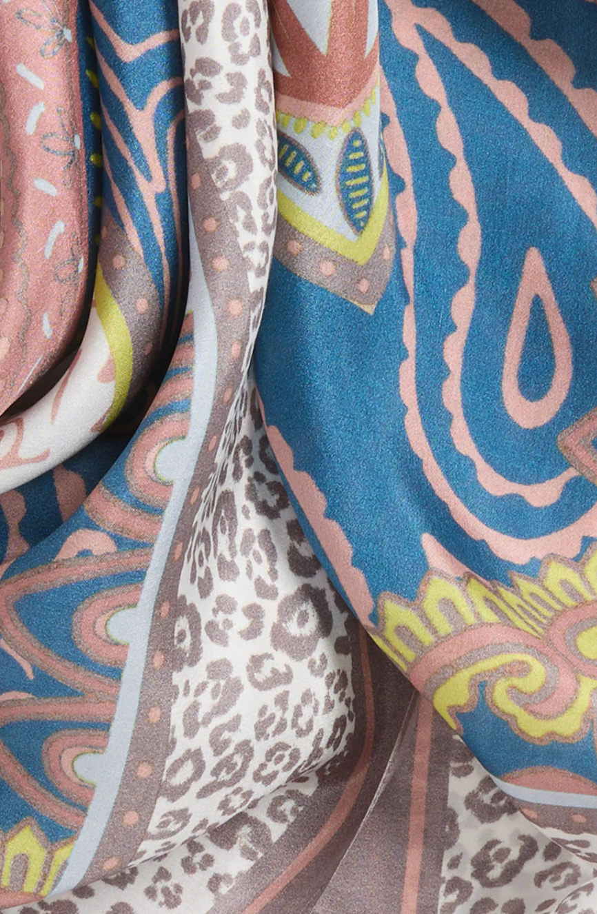 The H&H Paisley | Signature Silk Square Headscarf