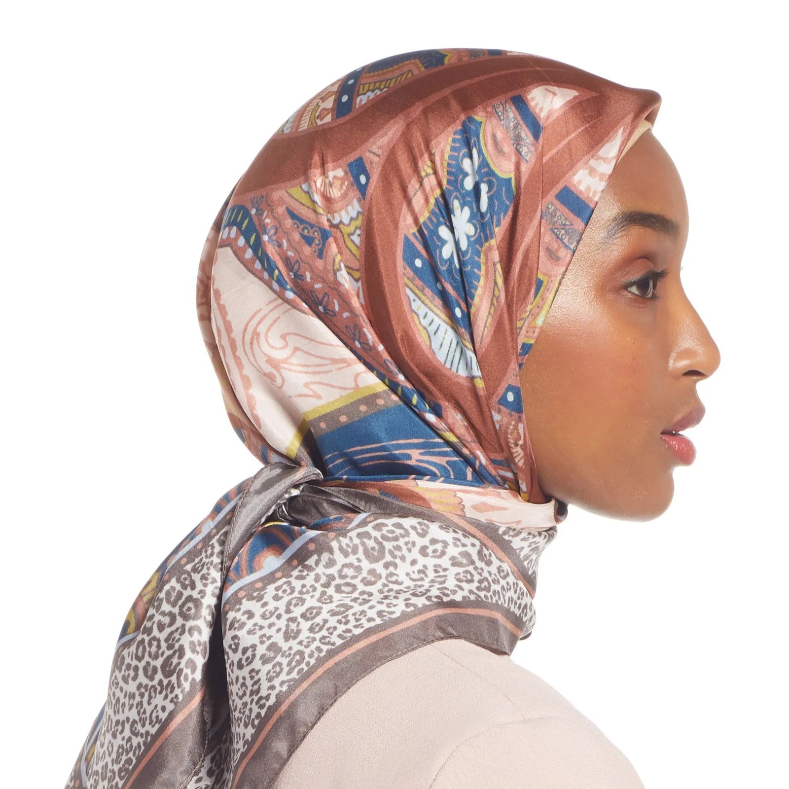 The H&H Paisley | Signature Silk Square Headscarf